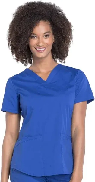 Scrubs Cherokee Workwear Professionals V Neck Top WW665 HUN Hunter Free Shipping