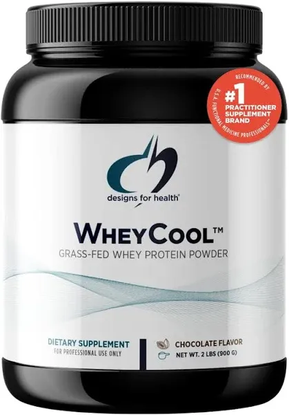 Designs For Health Whey Cool Grass-Fed Whey Protein Powder