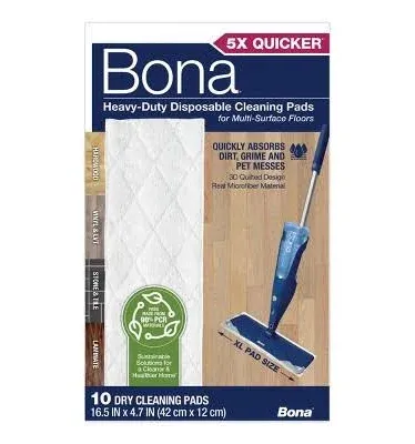 Bona Heavy-Duty Disposable Cleaning Pads