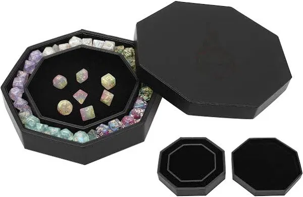 Dice Arena Rolling Tray and Storage Compatible with Any Dice Game, D&amp;D and RPG G