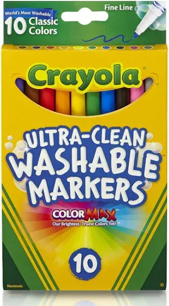 Crayola Ultra Clean Washable Markers Fine