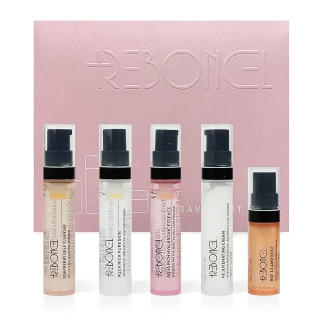 Reboncel Korean Skin Care Set Travel Kit