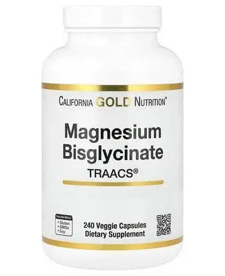 California Gold Nutrition Magnesium Bisglycinate Formulated