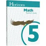 Horizons Math 5 Teacher Book: Jmt050 [Book]