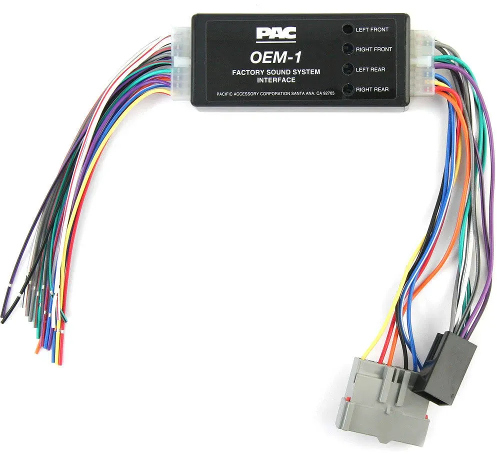 PAC ROEM-FRD1 Interface Retains Factory Amp in select 88-00 Ford