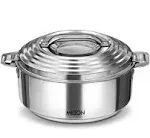 Milton Galaxia 1000 Insulated StainlessSteel Silver1250MLCa<wbr/>sserole,Warmer<wbr/>/Cooler