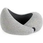 Ostrichpillow Go Neck Pillow - Premium Memory Foam Travel Pillow, 360º Ergonomic Design, Asymmetrical Sides, Travel Bag Included, Washable Modal Cover