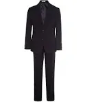 Big Boys Modern Fit Gab Suit Jacket and Dress Pants, 2-Piece Set