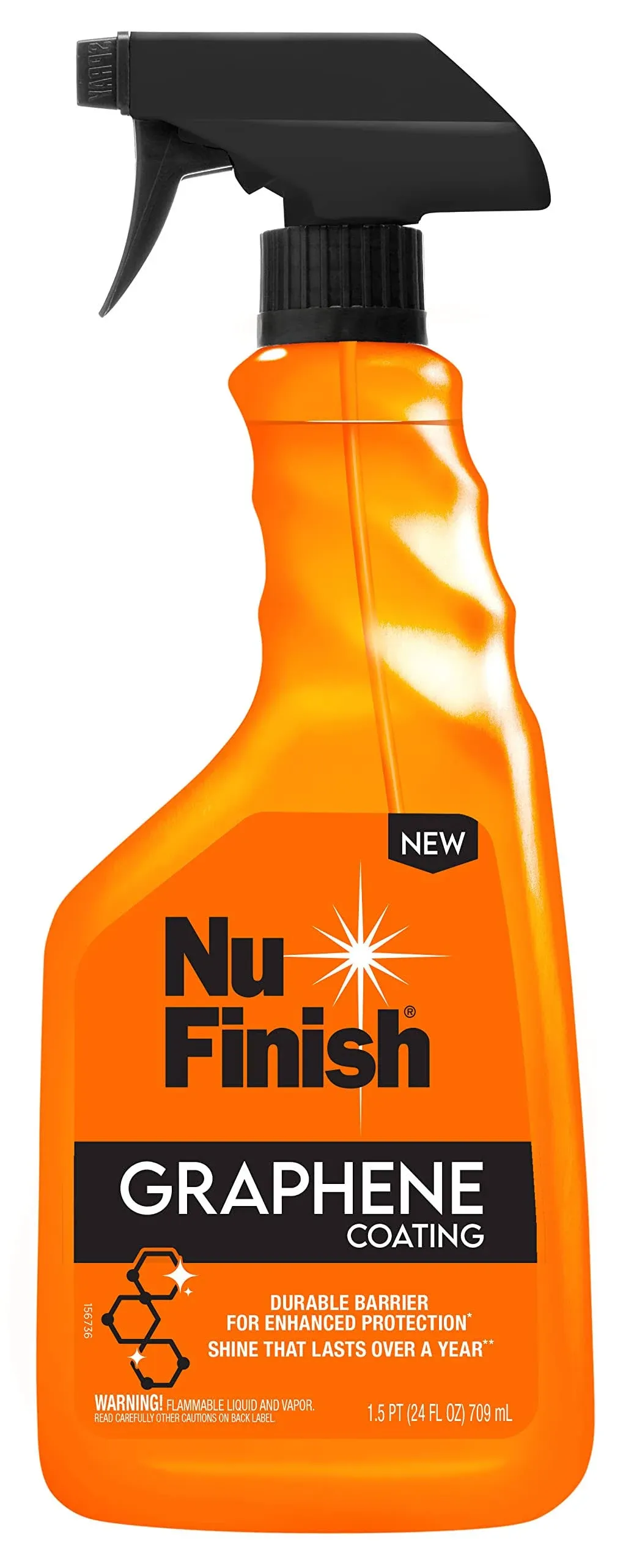 24oz Nu Finish Graphene Coating Spray Enhanced Paint Protection