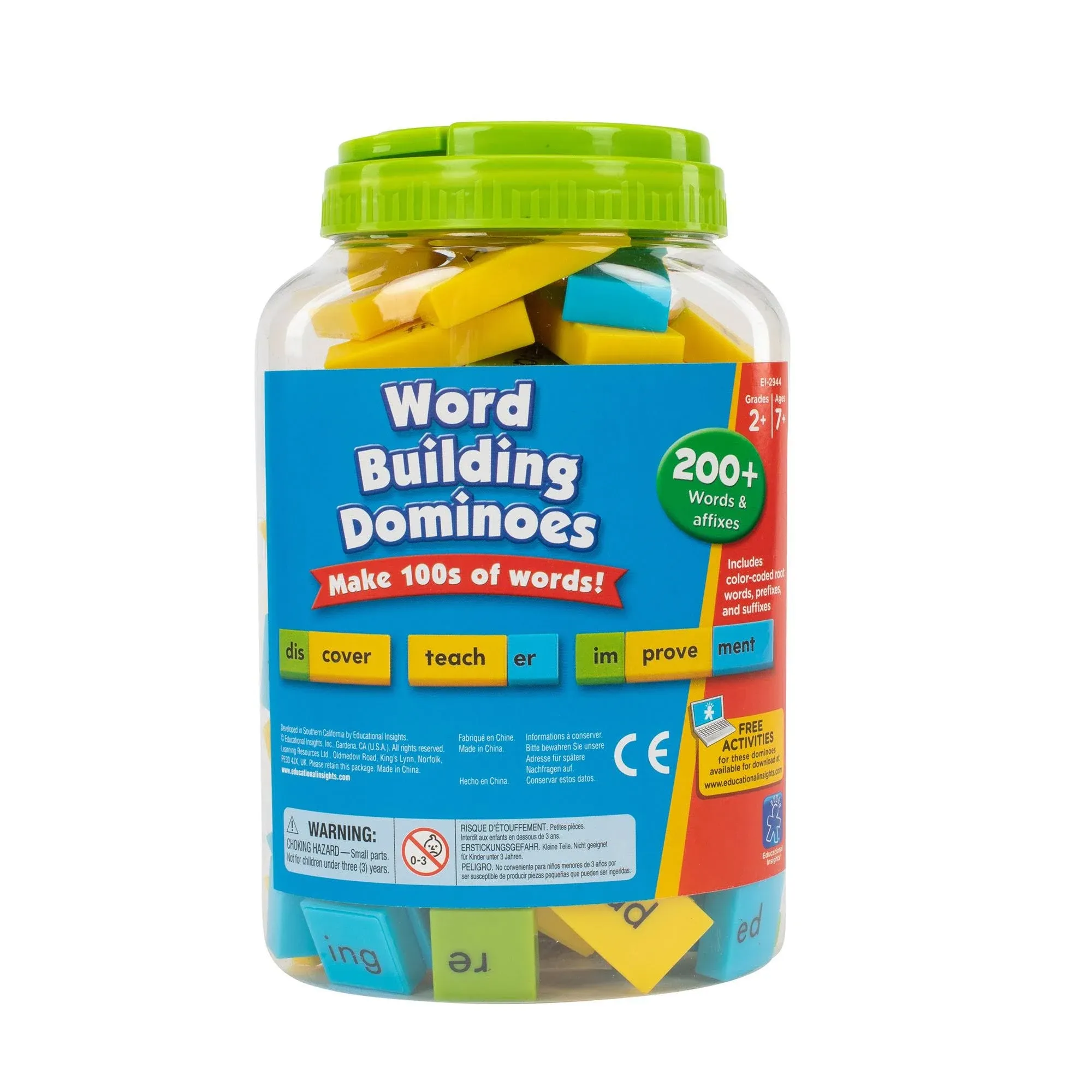 Educational Insights Word Building Dominoes