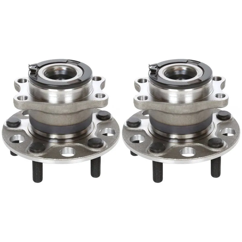 Autoshack Rear Wheel Hub Bearing Set of 2 Driver and Passenger Side Replacement for 2007-2012 2013 2014 2015 2016 2017 Jeep Patriot Compass 2007-2008