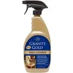 Granite Gold Daily Spray Streak-Free Cleaner For Granite Marble Travertine Quartz Natural Stone Countertops Floors-Made in The USA 32 Ounces