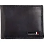 Tommy Hilfiger Men's Edisto Bi-Fold RFID Passcase Wallet