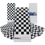 TCP Global Paint Color Matching Spray Out Cards (Pack of 100) - Checkered Test ...