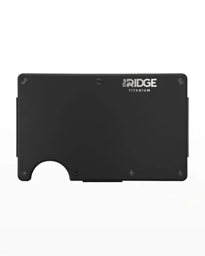 The Ridge Men's Titanium Wallet