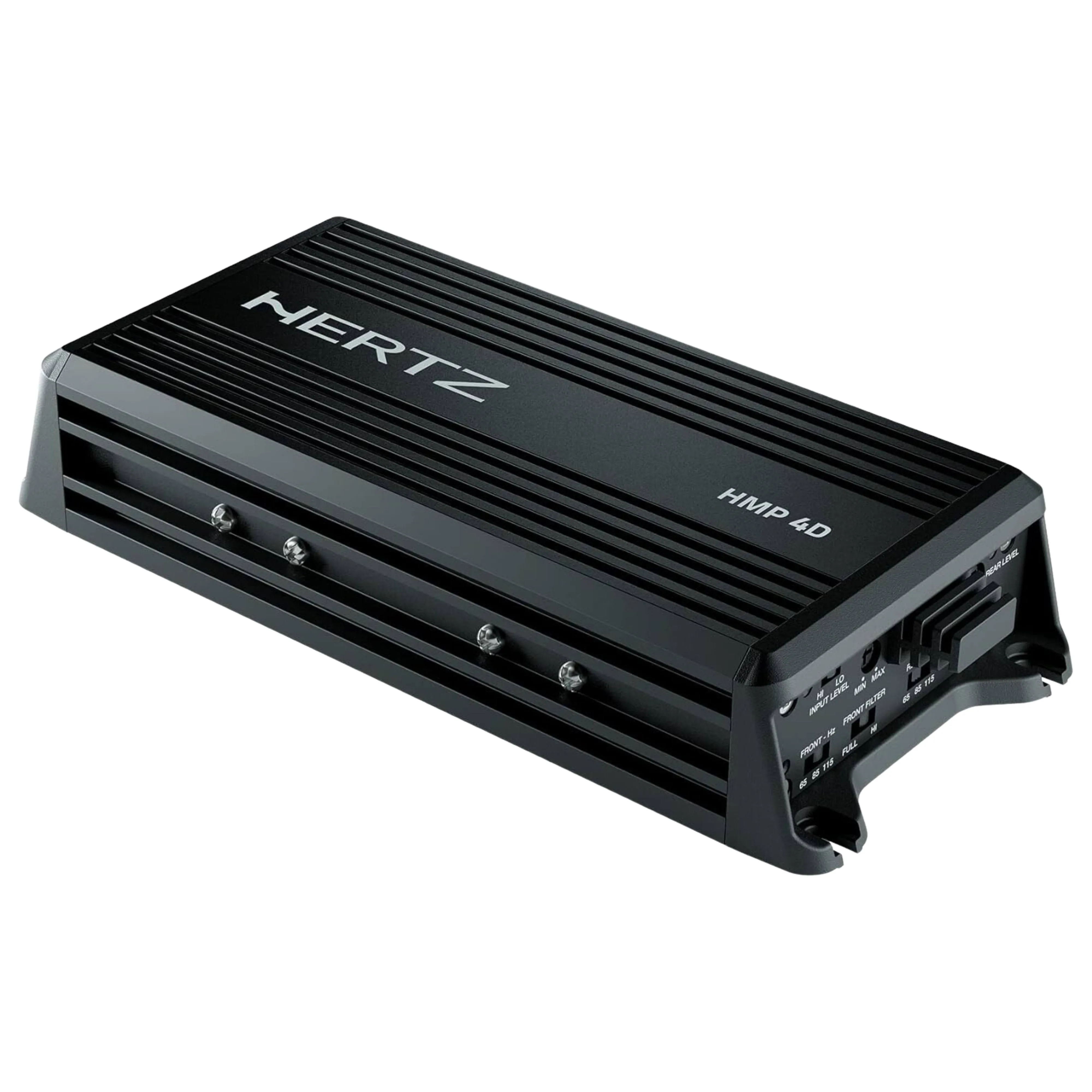 Hertz HMP-4D Marine & Powersports D-Class 4 Channel Amplifier 65 WRMS x 4 at 2-Ohm (IP64 Rated)