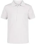 Nautica Boys' School Uniform Short Sleeve Polo Shirt