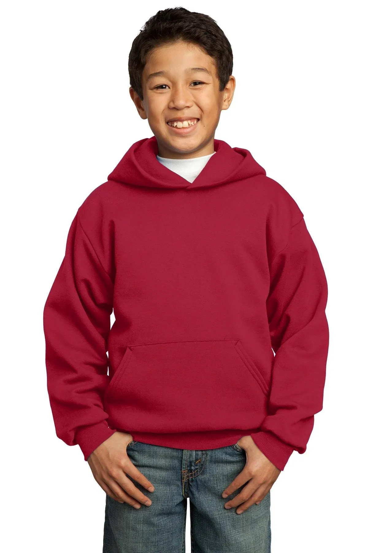 Port & Company Boys' Pullover Hooded Sweatshirt