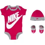 Nike Futura Baby (0-9M) 3-Piece Bodysuit Box Set