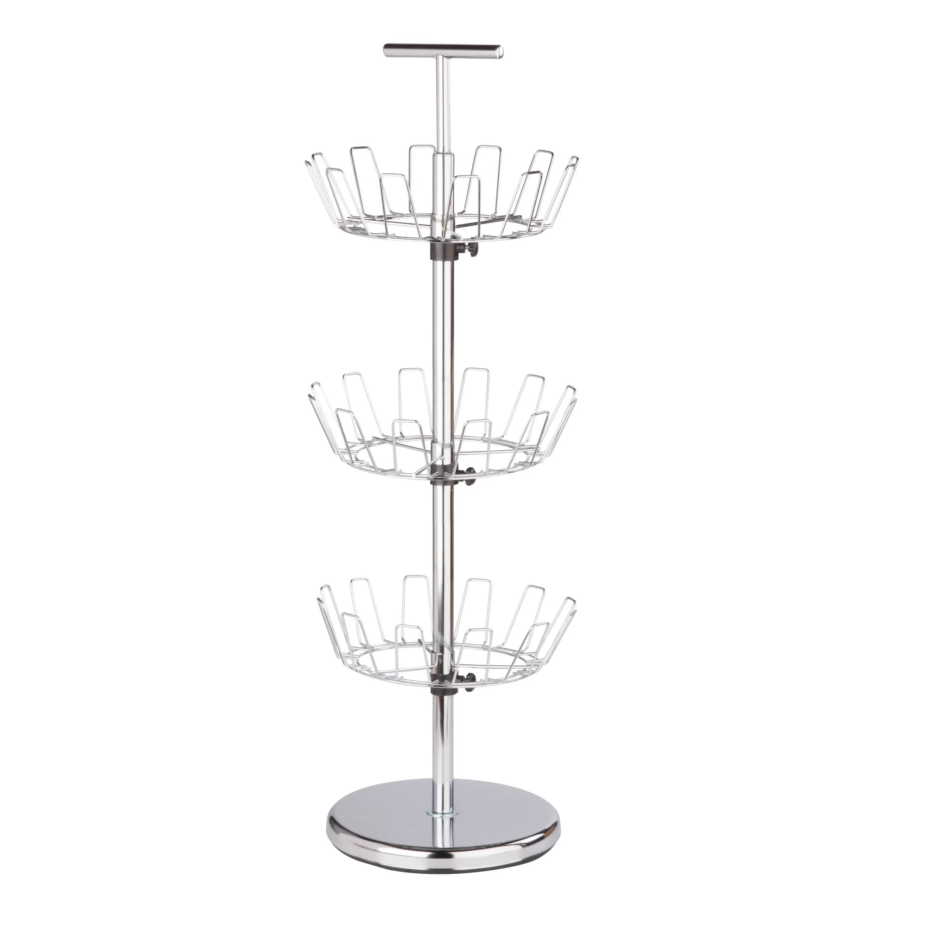 Honey Can Do 3 Tier Chrome Shoe Tree