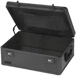 Vaultz® Locking Storage Chest, Medium Size, Black