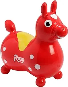 GYMNIC Rody Bounce Horse Red