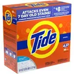 Tide Powder Laundry Detergent, Original, 68 Loads - 95 oz box