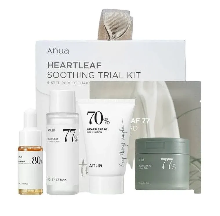 Anua Heartleaf Soothing Trial Kit