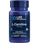 Life Extension L-Carnitine, 500 mg, 30 Capsules