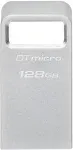 128GB Kingston Technology DataTraveler Micro USB3.2 Type-A Flash Drive - Silver