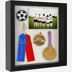 Americanflat 11x11 Shadow Box Frame, Black