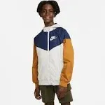 Nike Sportswear Windrunner Big Kids' (Boys') Loose Hip-Length Hooded Jacket in White, Size: Small | 850443-102