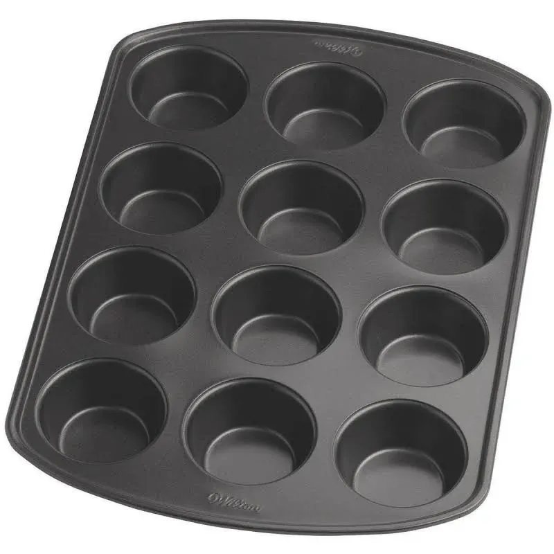 Wilton Perfect Results Premium Non-Stick Bakeware Muffin Pan, for Great Muffins and So Much More