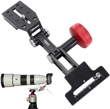 ISHOOT folding long focus lens support, portable telephoto lens bracket