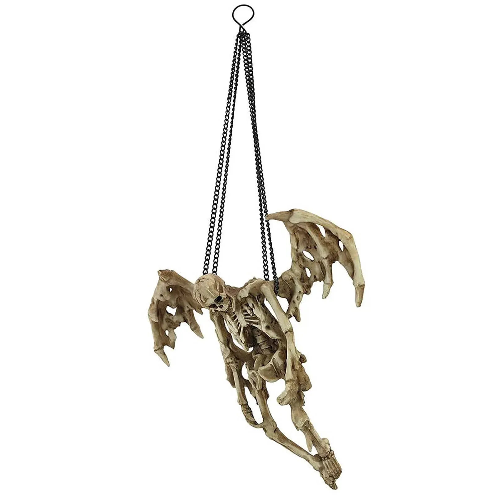 Design Toscano Suspending Death Gothic Hanging Skeleton Sculpture