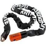 Kryptonite Evolution Series 4 1016 Integrated Chain Lock Black/Orange, 160cm