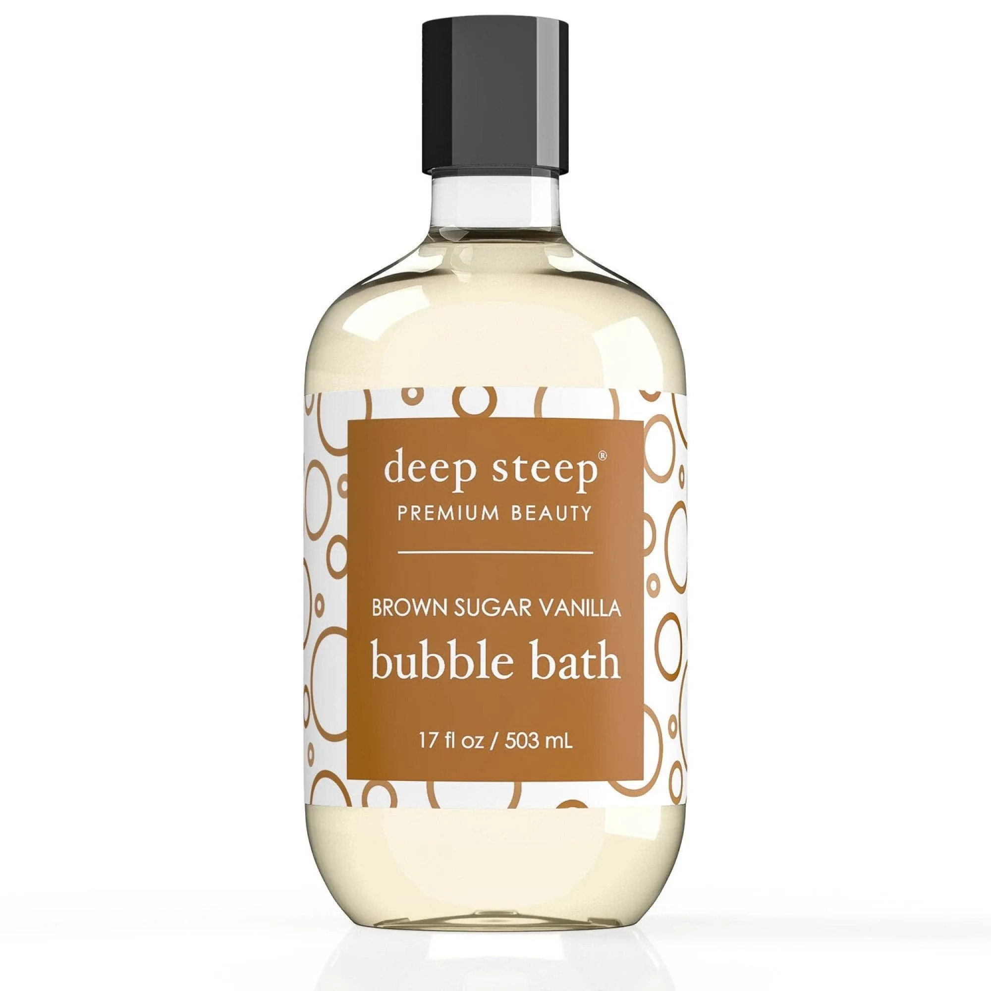 Deep Steep Bubble Bath, 17 oz (Brown Sugar Vanilla)