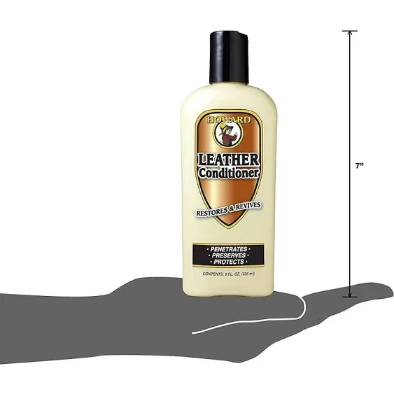 Revitalize Leather: Howards Conditioner, 8 FL. OZ.