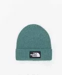 THE NORTH FACE NF0A3FJXJK3 TNF Logo Box Cuffed Beanie Hat Unisex Adult Black Taille OS