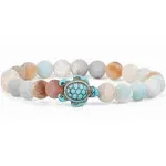 Fahlo Journey Bracelet - Turtle Sky Stone