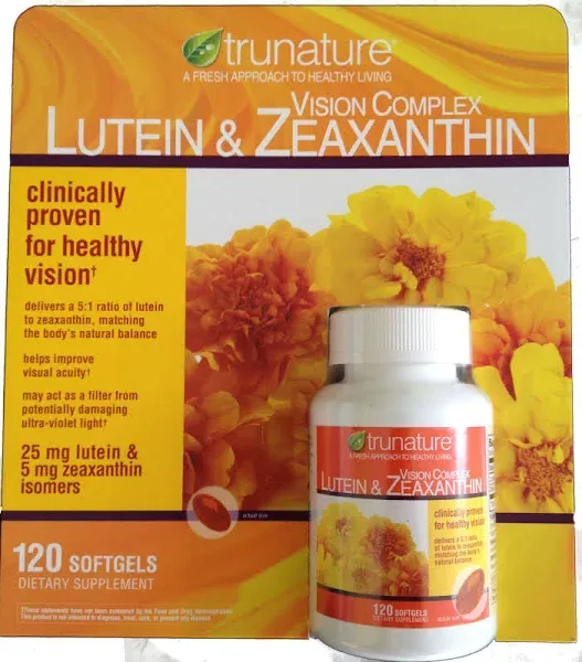 Trunature Lutein & Zeaxanthin Softgels - 120 Ct.