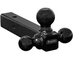 Buyers Products Black Tri-Ball Mount Hitch ,