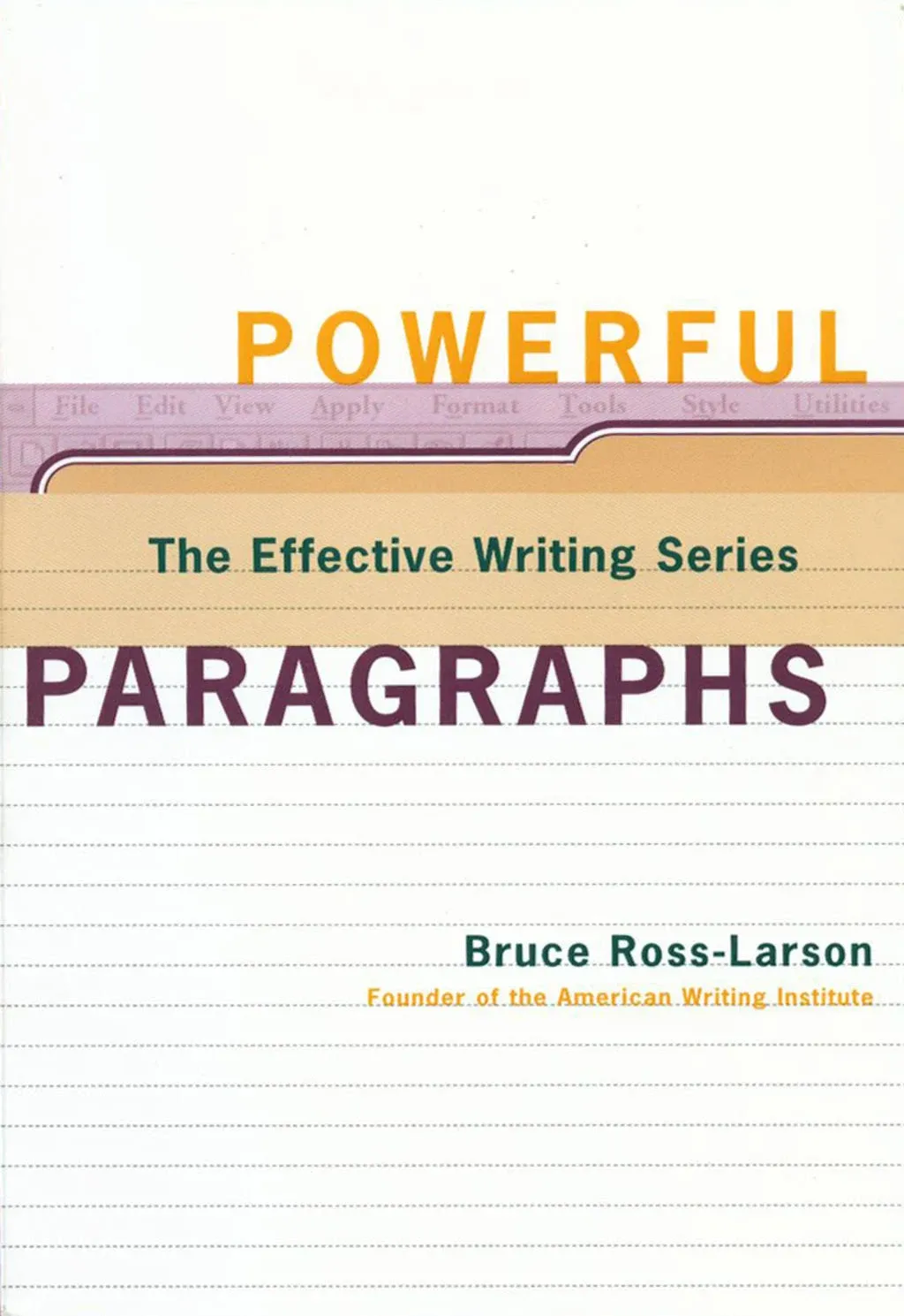 Effective Writing Series Powerful Paragraphs by  Bruce Ross-Larson - Paperback - from TextbookRush (SKU: 45389660)