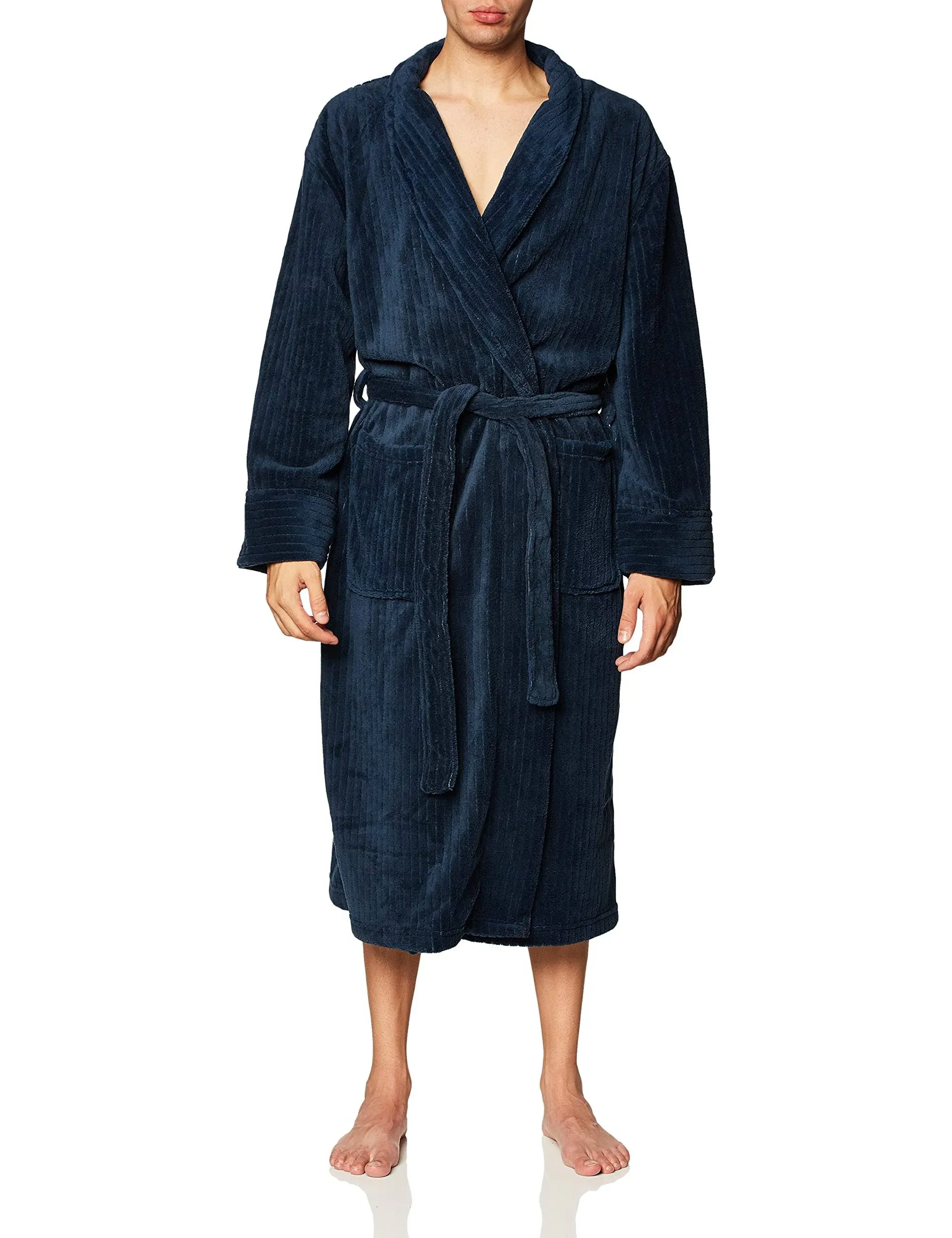 Hanes Men&#039;s Soft Touch Cozy Fleece Robe