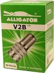 Alligator V2B 50 Pack Inflate Through Valve Stem Cap Gator Auto RV Semi