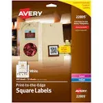 Avery Square Print-to-the-Edge Labels