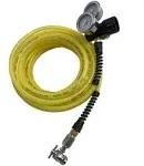 Nitrogen Regulator Shock & Tire Kit 30' Hose 0-475 PSI No Loss Chuck Tool Fox ...