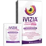 iVizia Micellar Eyelid Cleansing Wipes 20 Sterile Individual Wipes 094841850061