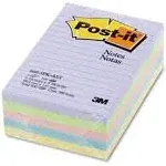 Post-it Greener Notes 4 in x 6 in Lined Cle