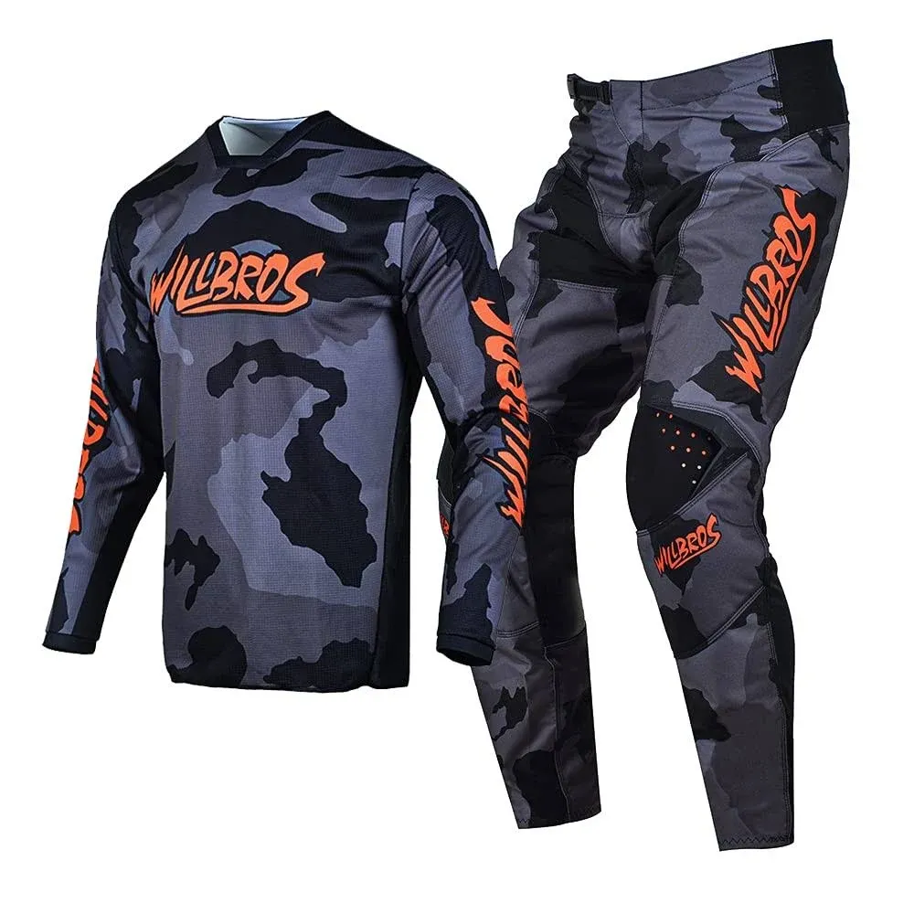 Motorcycle Jersey Pant Combo MX Motocross Gear Set Cycling Dirt Bike Mountain Bike Offroad Racewear Adult